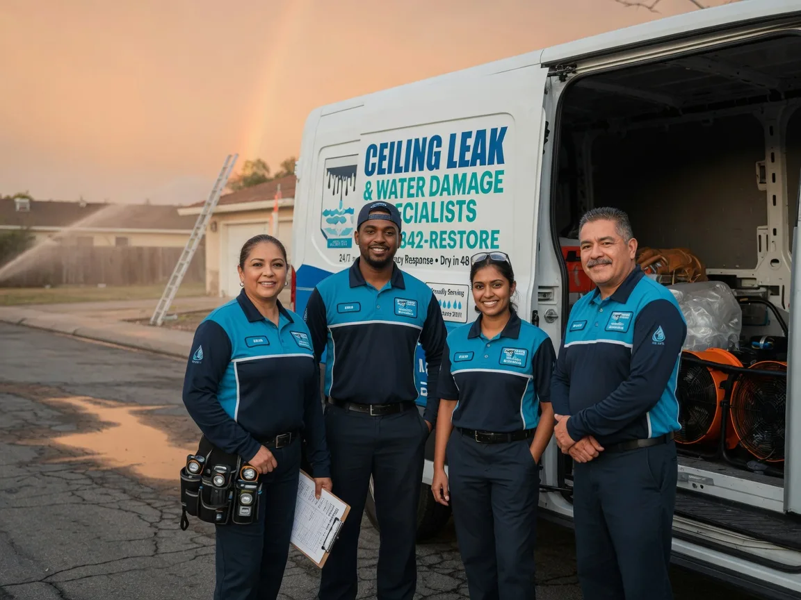 Ceiling Leak Cleanup company in Brilliant, OH